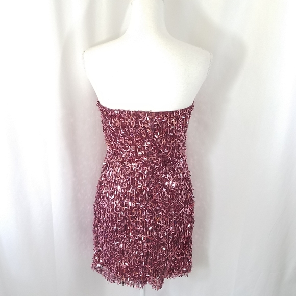 Wet Seal Sequin Mini Dress  All Over Glam M NWT - Picture 2 of 13